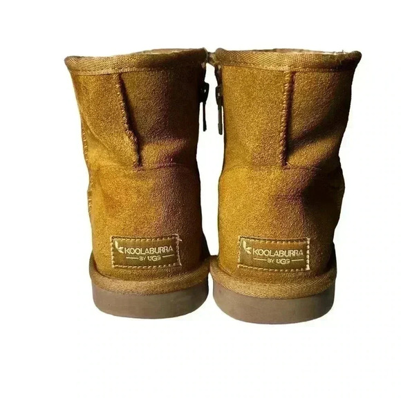 Koolaburra by UGG US size 5 in chestnut mini boots - Picture 4 of 11